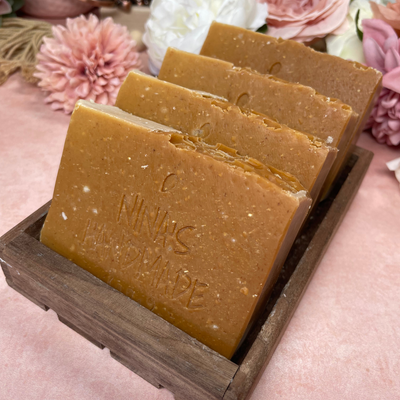 Baby Joy Honey, Oatmeal, Goat Milk, Sensitive Skin Shea Butter Soap - Nina's Pure Joy