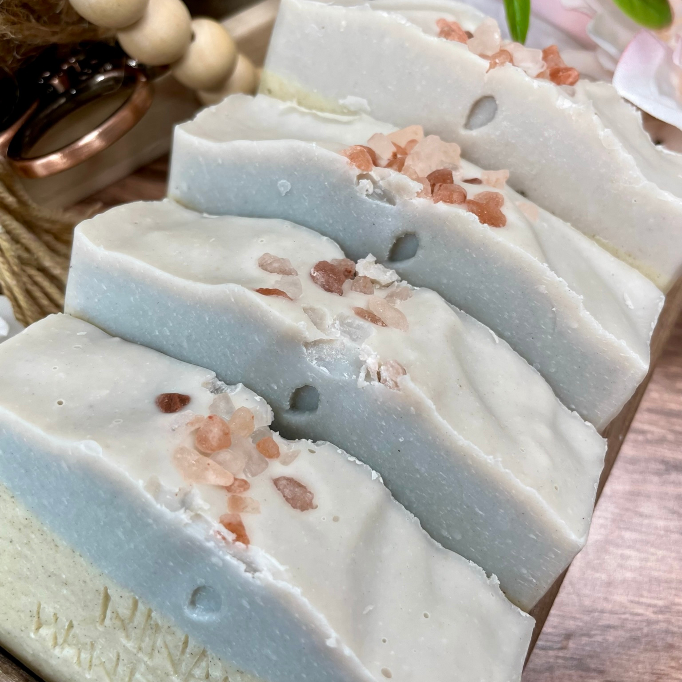 Mountain Himalayan Salt Shea Butter Artisan Soap