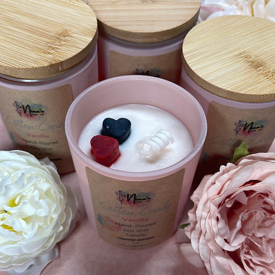 Cotton Candy Soy Candle for Relaxing Meditation, Aromatherapy & Gift