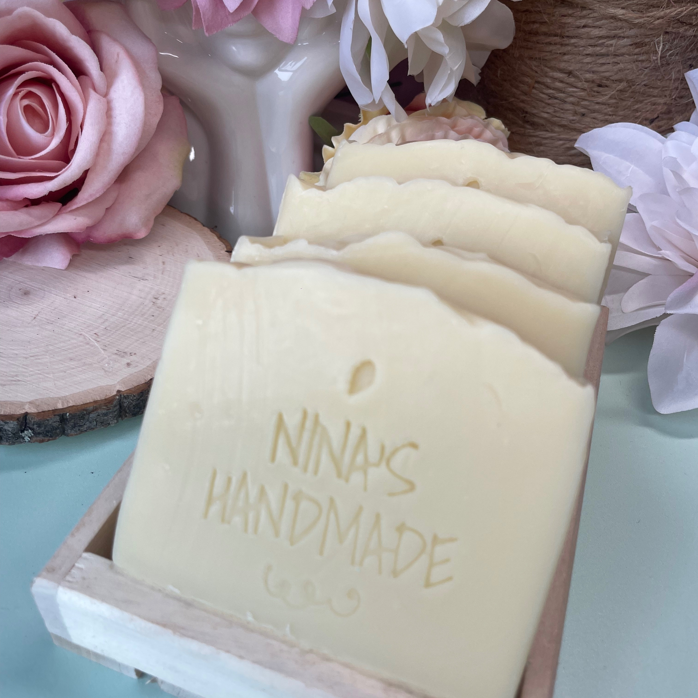 Ageless Rose Facial Bar Artisan Soap - Nina's Pure Joy