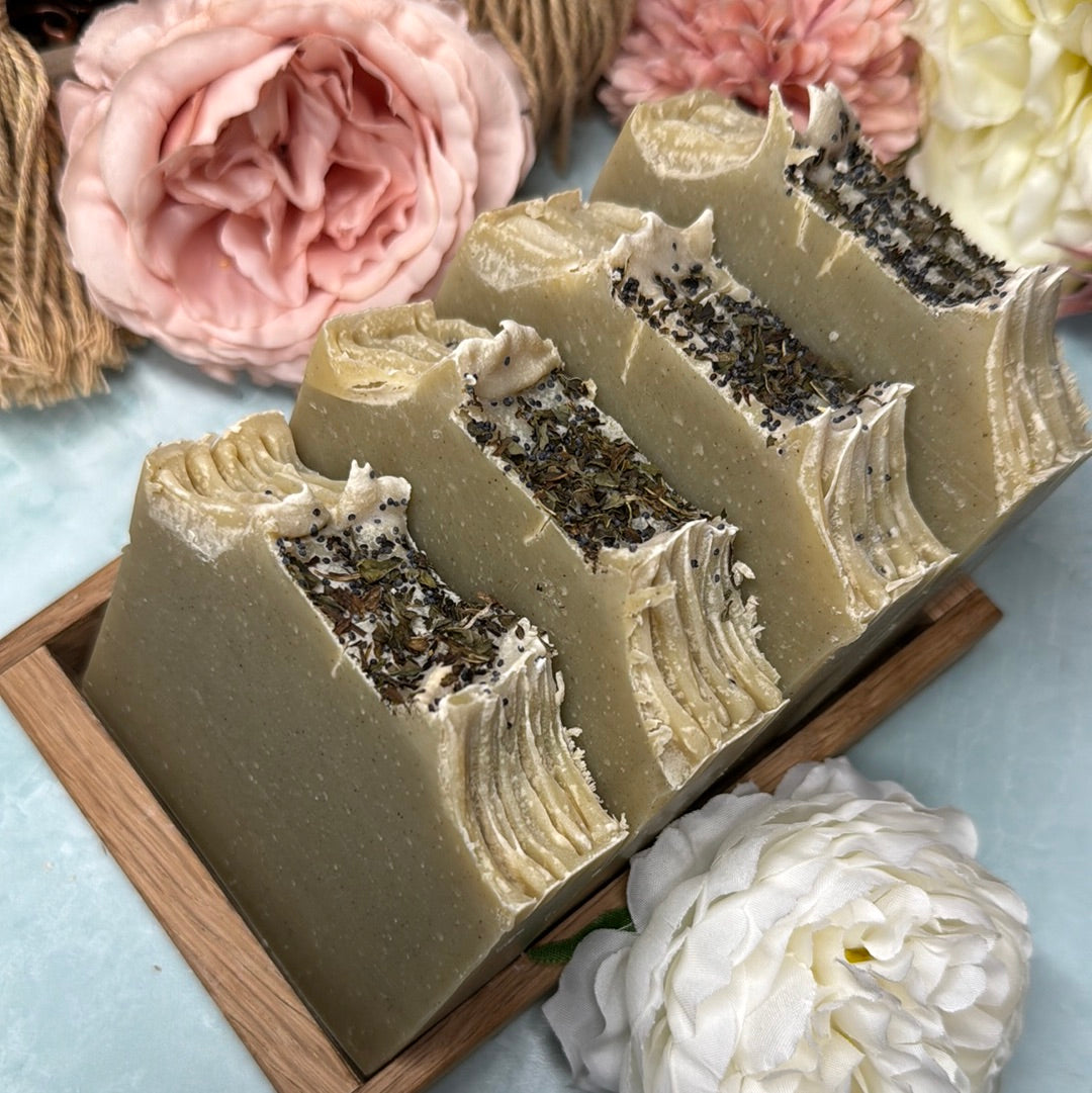 Aloe & Spearmint Refreshing Artisan Soap