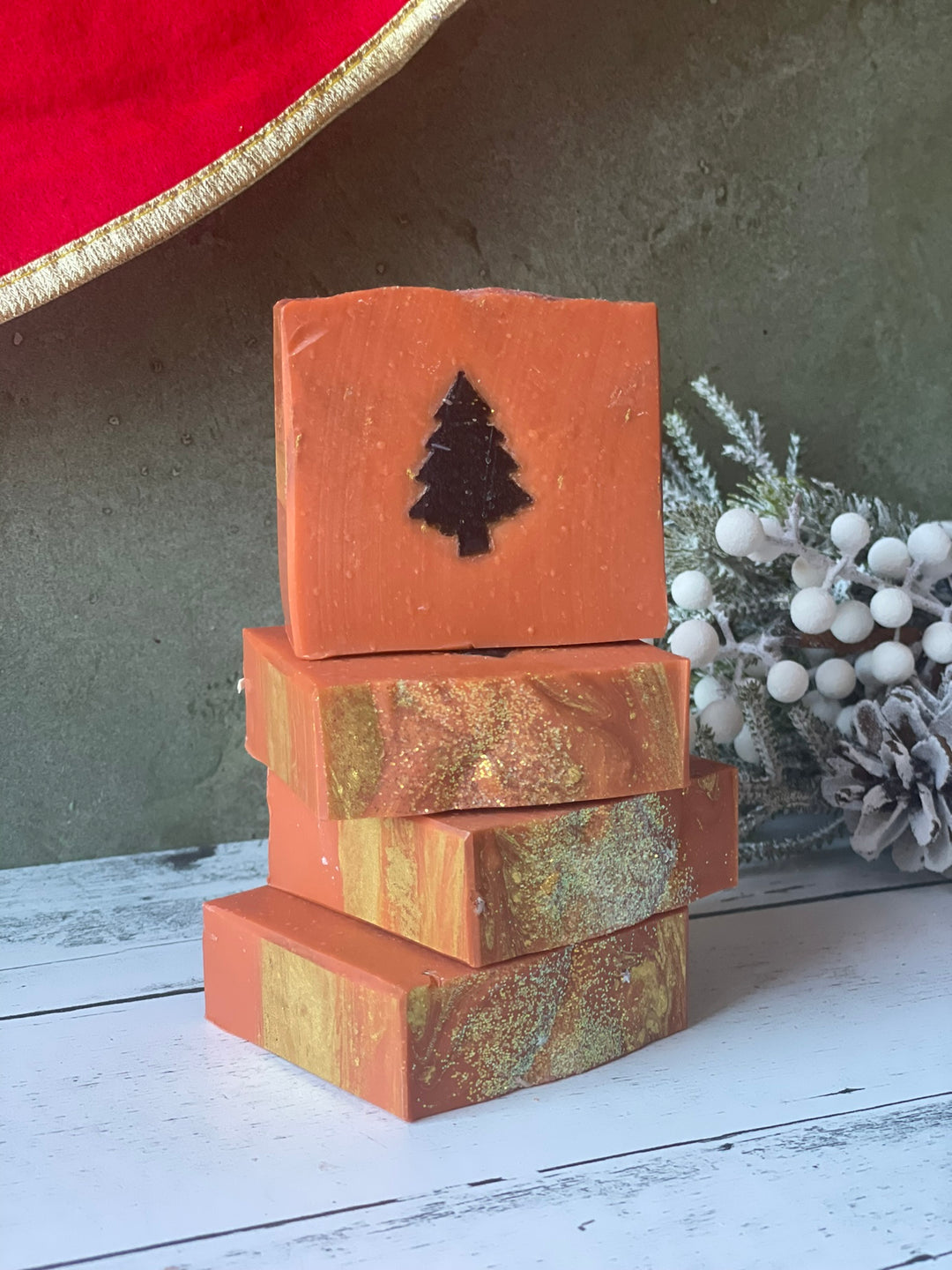 Christmas Tree - Handcrafted Soap - Nina's Pure Joy