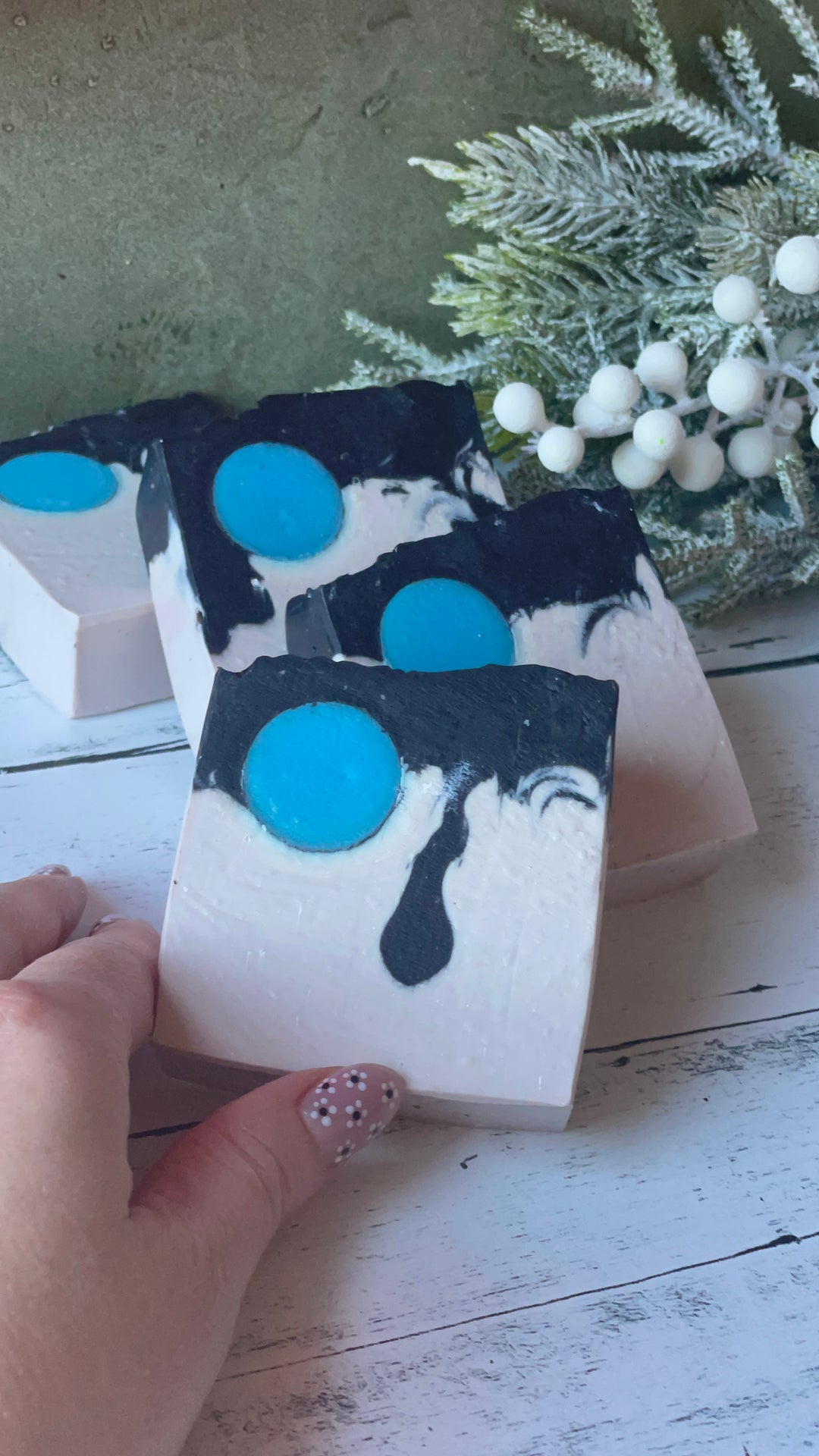 Blue Moon - Charcoal Handcrafted Soap - Nina's Pure Joy
