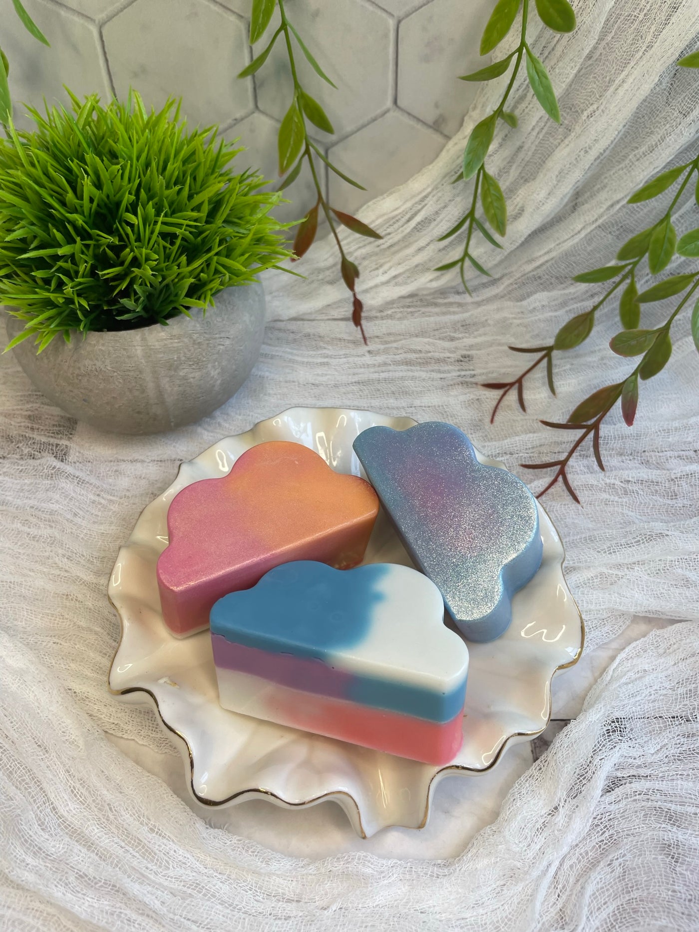 Cloud Nine - Decorative Soap -Nina`s Pure Joy