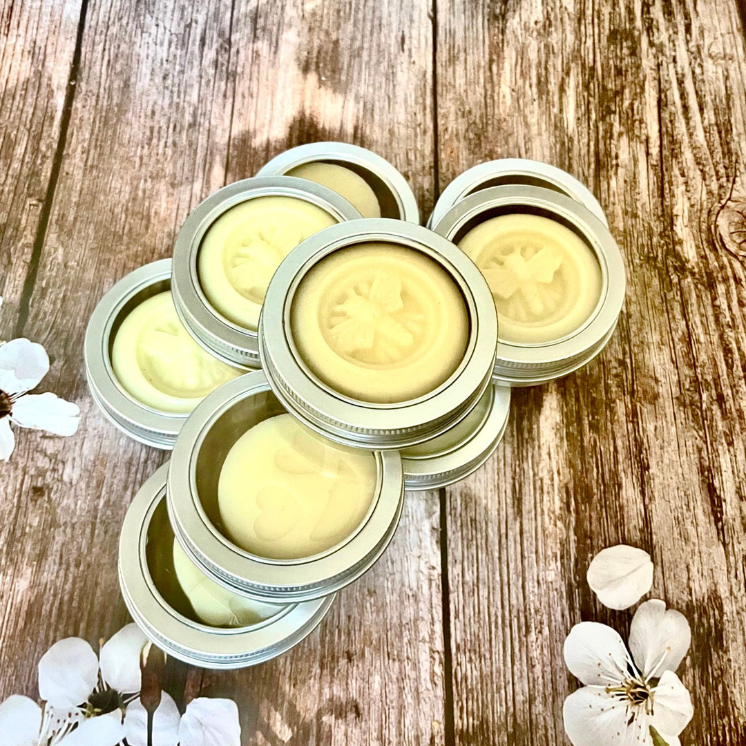 Solid Beeswax & Shea Butter All-Natural Moisturizing Lotion Bar for Eczema Dry Skin - Nina's Pure Joy